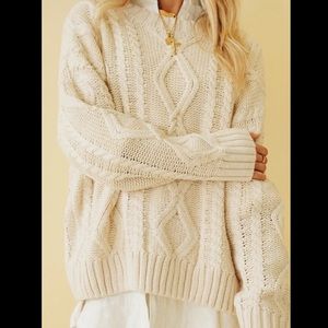Verge Girl Like a Dream Sweater in Color Natural